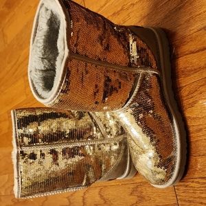 Sequined Ugg Boots